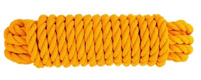 Koch Industries Polypropylene, Twisted, Yellow, 3/4 in. Diameter, 30 ft. Length, 1 Each