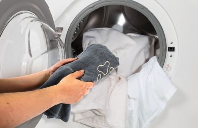 Image showing  Grey F9389GY Flufftastic Ultra-Soft 100% Microfiber Pet Towel