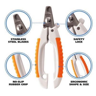 Image showing 1 th Wahl Soft Touch Grip 858448 Dog Nail Clipper