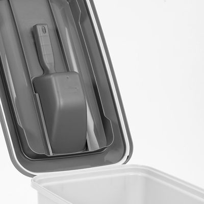 Image showing  Airtight Plastic Pet Food Storage Container and Treat Box