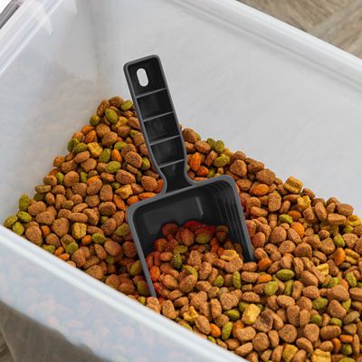 Image showing  Airtight Plastic Pet Food Storage Container, Treat Box and Scoop