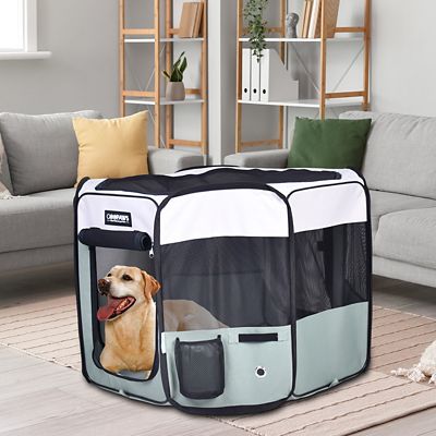 Image showing 5 th GOOPAWS Soft-Sided Dog & Cat Playpen
