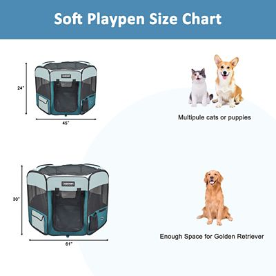 Image showing  Soft-Sided Dog & Cat Playpen