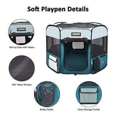 Image showing  Soft-Sided Dog & Cat Playpen