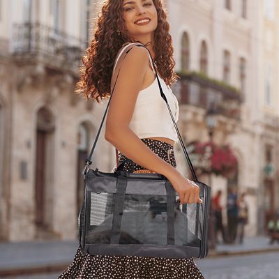 Image showing 6 th GOOPAWS Soft-Sided Airline Approved Bag Cat Carrier