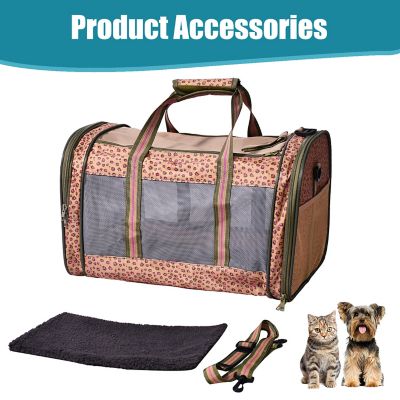 Image showing 5 th GOOPAWS Soft-Sided Airline-Approved Travel Dog & Cat Carrier, 19 in., PTC1911CHP
