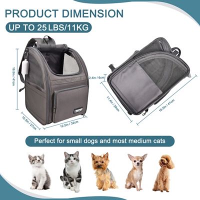 Image showing 2 th GOOPAWS Backpack Dog & Cat Carrier