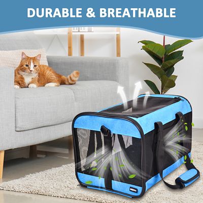 Image showing  Soft-Sided Airline Approved Bag Cat Carrier, 17L, PTC1711TQ