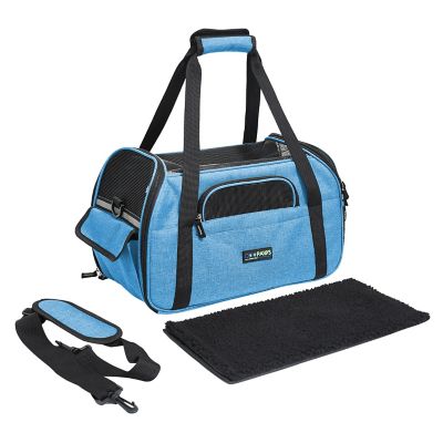 Image showing 3 th GOOPAWS Soft-Sided Dog & Cat Carrier Bag, 17L, PBC-8643TQ