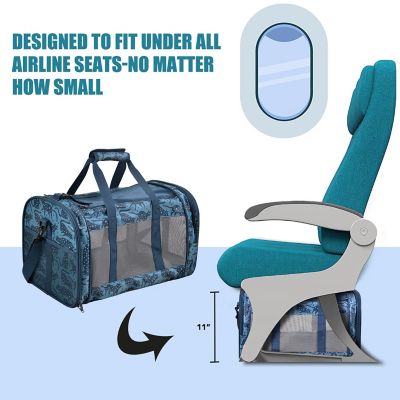 Image showing  Soft-Sided Airline-Approved Travel Dog & Cat Carrier, 19 in., PTC-1911BCP