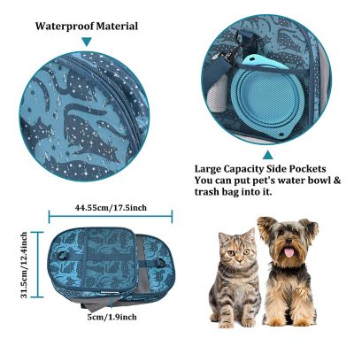 Image showing  Soft-Sided Airline-Approved Travel Dog & Cat Carrier, 19 in., PTC-1911BCP
