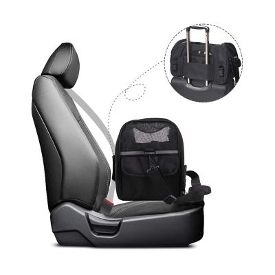 Image showing 5 th GOOPAWS Soft-Sided Dog & Cat Carrier Bag, 19 in., Black