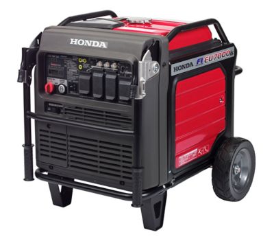 Honda Ultra Quiet EU7000iS 7000-Watt Electric Start Gasoline Powered Inverter Generator