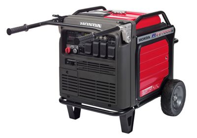 Image showing  Ultra Quiet EU7000iS 7000-Watt Electric Start Gasoline Powered Inverter Generator