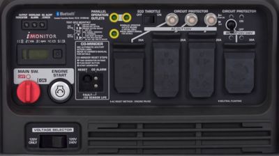 Image showing 5 th Honda Ultra Quiet EU7000iS 7000-Watt Electric Start Gasoline Powered Inverter Generator