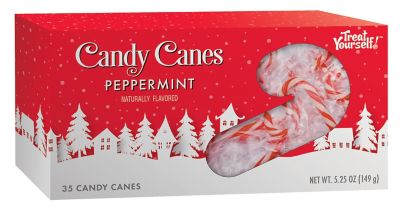 Treat Yourself! Mini Size Candy Cane Peppermint, 35 ct.