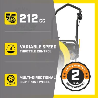 Image showing  212cc 1200 CFM Walk-Behind Leaf Blower