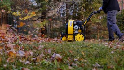Image showing 7 th Champion Power Equipment 212cc 1200 CFM Walk-Behind Leaf Blower