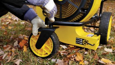 Image showing 8 th Champion Power Equipment 212cc 1200 CFM Walk-Behind Leaf Blower