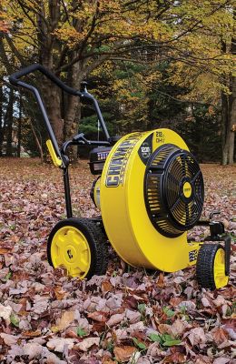 Image showing 9 th Champion Power Equipment 212cc 1200 CFM Walk-Behind Leaf Blower