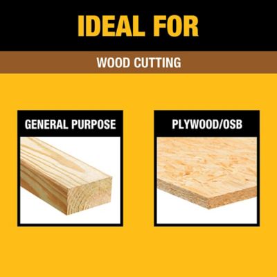 Image showing 3 th DEWALT 7-1/4 in. Circular Saw Blade - 24 T