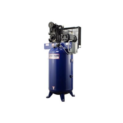 Image showing  Air Compressor, Industrial Series, 80 gal. Vertical, 5 hp 1-phase 230 V, 17.5cfm @ 175psi