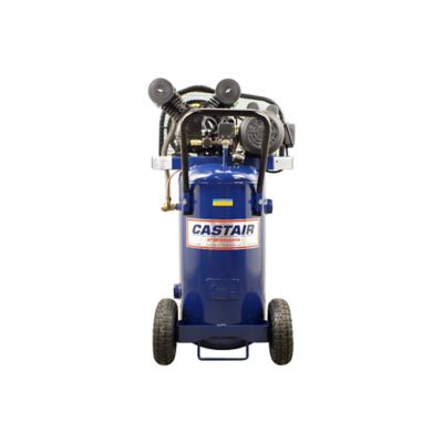 Castair Air Compressor, Garage Series, 20 gal. vertical portable, 2 hp - 1 phase 115 V
