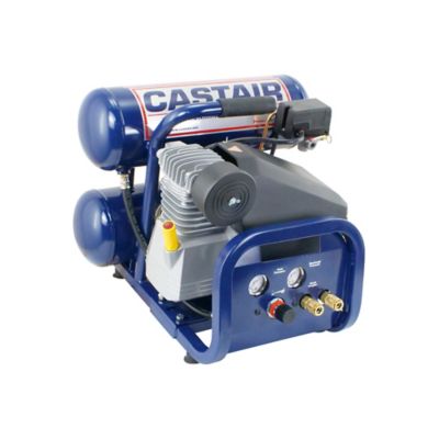 Castair Air Compressor, Contractor Series, 4 gal., 1.5 hp - 115 V portable, 4.6 cfm @100PSI