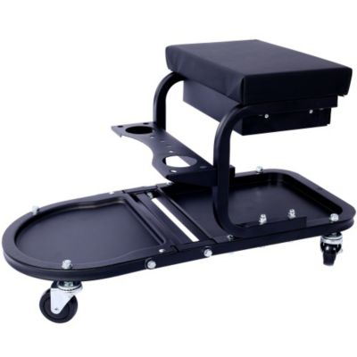 Image showing  Rolling Detailing & Utility Cart, black