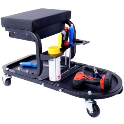Image showing  Rolling Detailing & Utility Cart, black