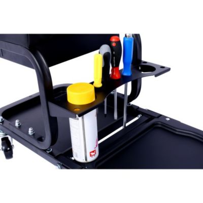 Image showing  Rolling Detailing & Utility Cart, black