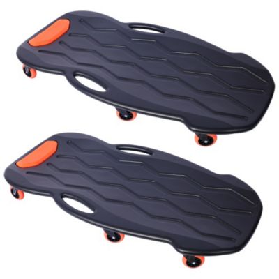 TMB Plastic Creeper 42 in. 330 lb. Capacity, Orange, 2 pk.