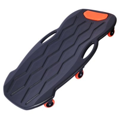 Image showing  Plastic Creeper 42 in. 330 lb. Capacity, Orange, 2 pk.