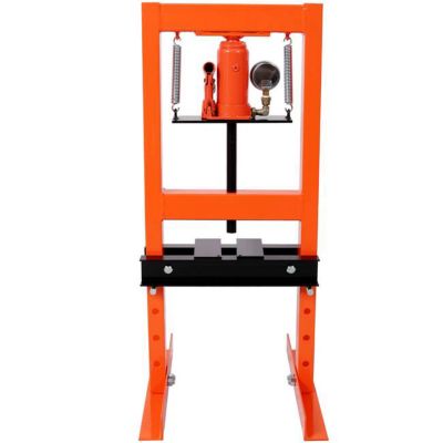 Image showing  6 Ton Bottle Jack Shop Press with Gauge, Orange