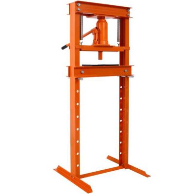 Image showing TMB 12-Ton Capacity Hydraulic Shop Press, Orange