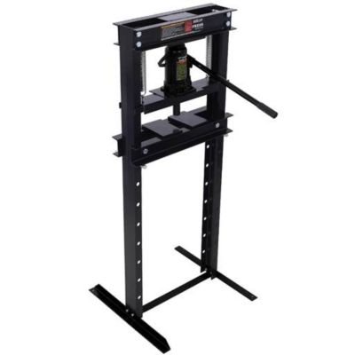Image showing TMB 12-Ton Capacity Hydraulic Shop Press, Black