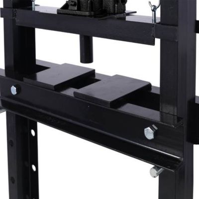 Image showing TMB 12-Ton Capacity Hydraulic Shop Press, Black