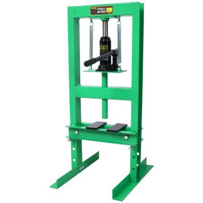 Tmb 6 Ton Hydraulic Shop Press, Green