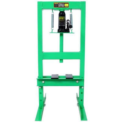 Image showing 2 th TMB 6 Ton Hydraulic Shop Press, Green