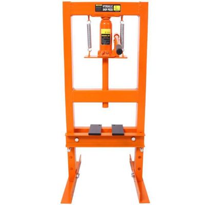 Image showing TMB 6 Ton Hydraulic Shop Press, Orange