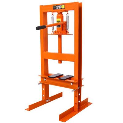 Image showing TMB 6 Ton Hydraulic Shop Press, Orange