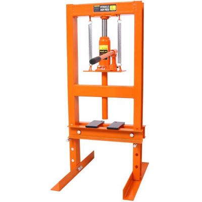 Image showing TMB 6 Ton Hydraulic Shop Press, Orange