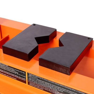 Image showing 7 th TMB 30 Ton Hydraulic Shop Press with Gauge, Orange