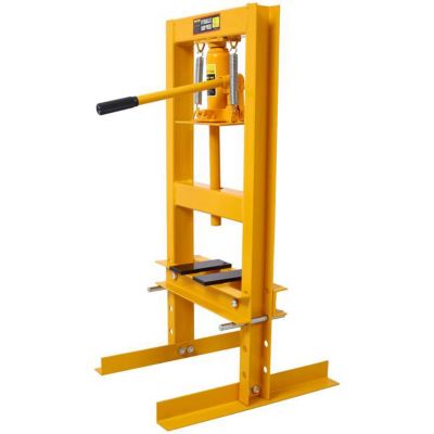 Image showing TMB 6 Ton Hydraulic Shop Press, Yellow