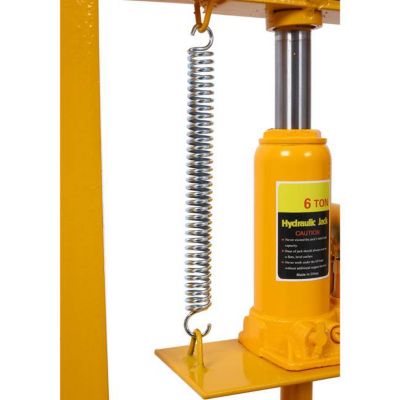 Image showing 6 th TMB 6 Ton Hydraulic Shop Press, Yellow