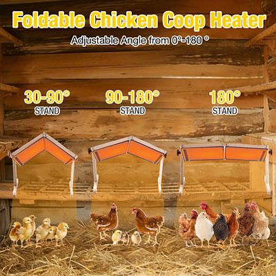 Image showing  Adjustable Wooden Chicken Coop Heater,Brooder Heater for Chicks and Poultry, Original