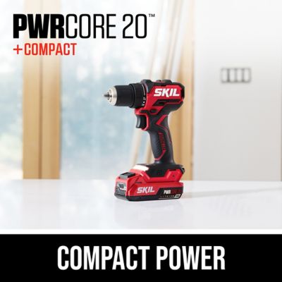 Image showing  Power Core Brushless 20 V 1/2 in. Compact Drill Driver Kit