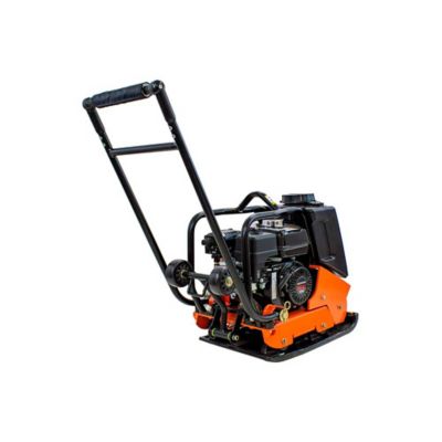 Image showing 11 th Brave Forward Plate Compactor, 16 in., Rubber Mat, Tank, and Wheel Kit, Honda GX160