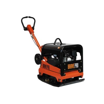 Image showing 2 th Brave Reversible Plate Compactor, 20 in., Wheel Kit, Honda GX200