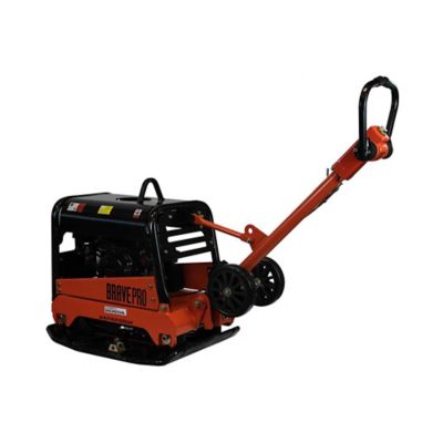 Image showing 13 th Brave Reversible Plate Compactor, 20 in., Wheel Kit, Honda GX200